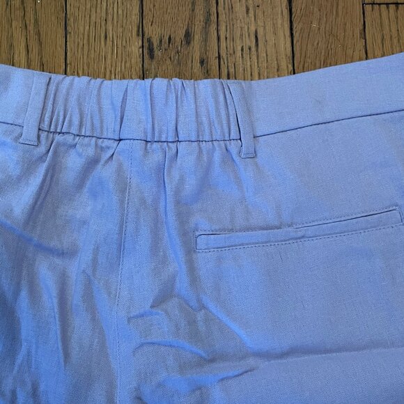 Linen blend shorts size XL in lavender/pastel purple - Picture 4 of 5